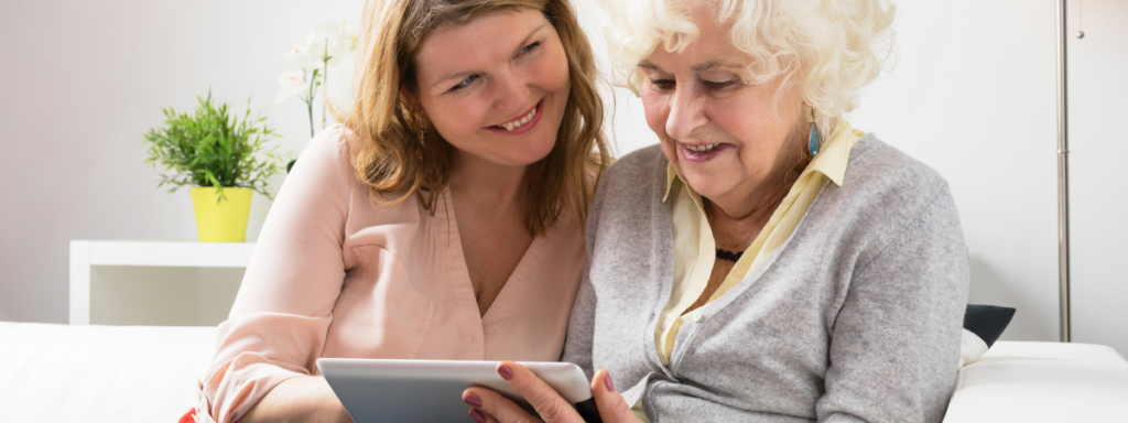Technology fixing social care